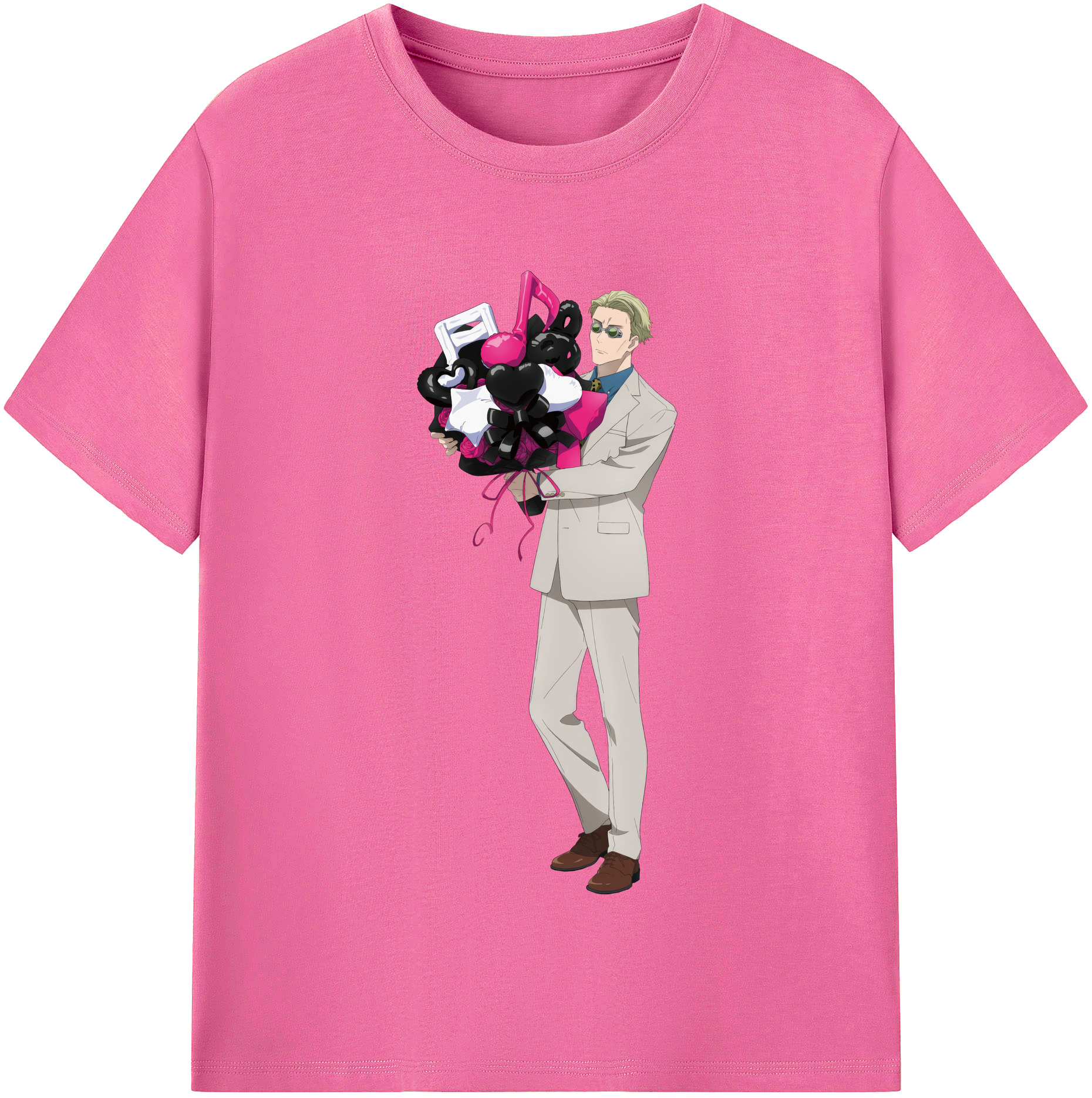 （画像用） 呪術廻戦 Jujutsu Kaisen レディースカジュアルプリントTシャツ（綿100％）